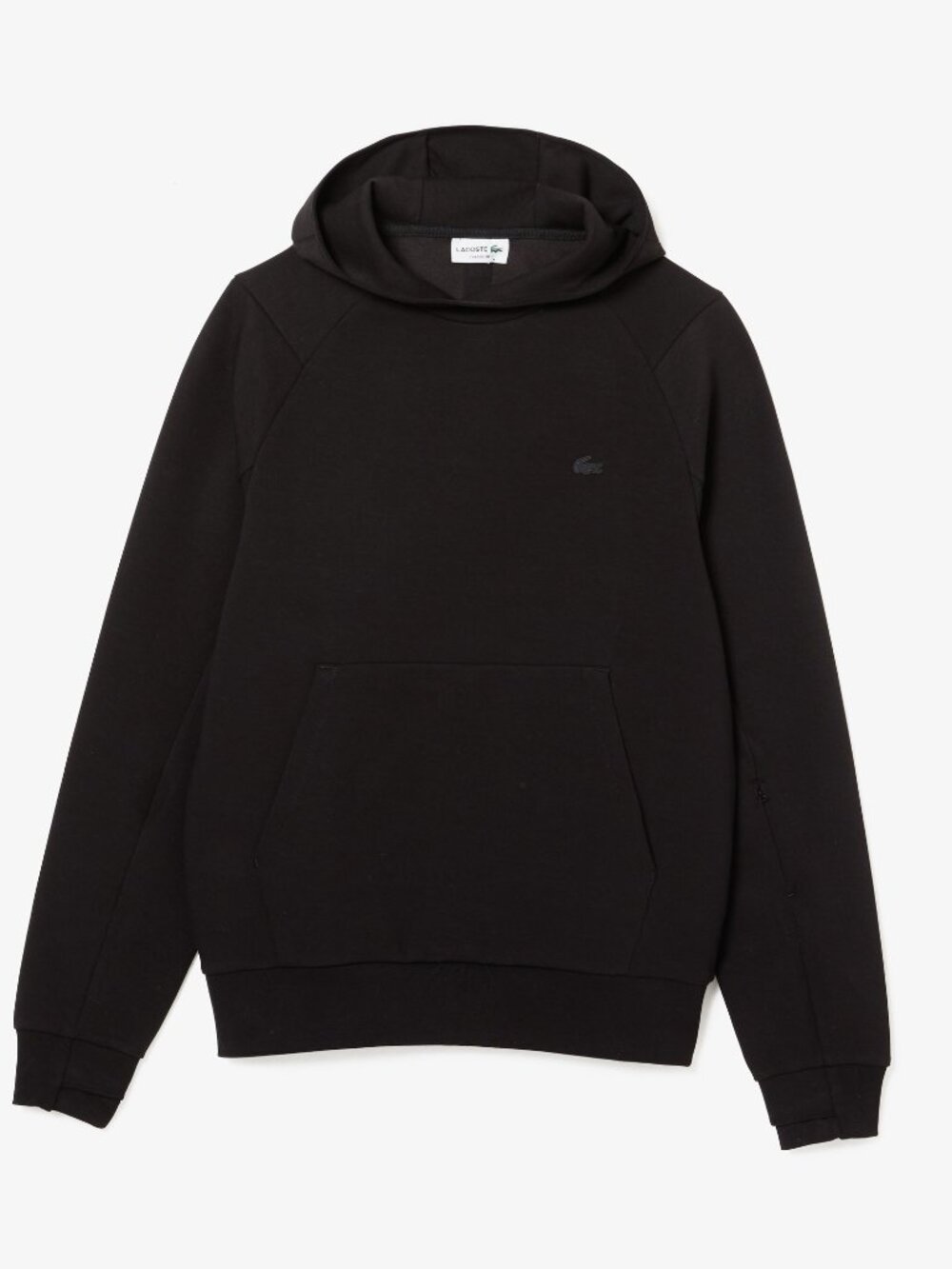 Lacoste Black Classic Fit Hooded Sweatshirt size M